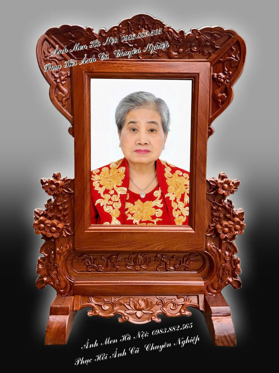 Ảnh thờ, ảnh bia mộ men sứ