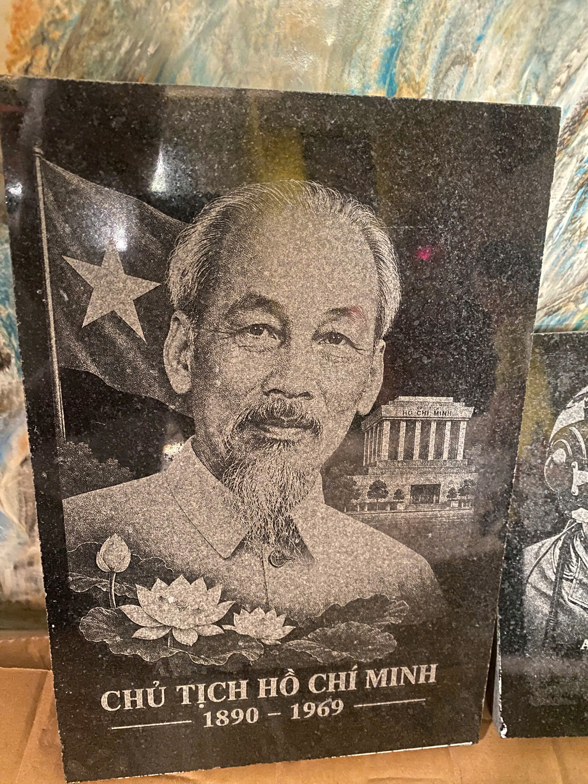 Mẫu granite bố cục tổng thể